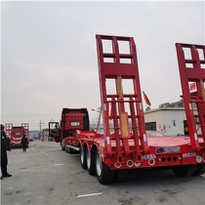 3-осный низкорамный прицеп