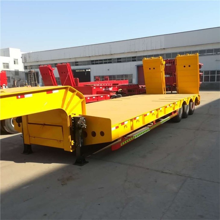 3 axle low bed trailer2