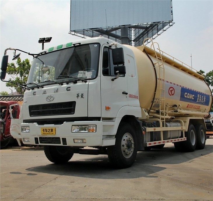 Cement tanker truck2