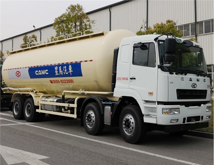 Cement tanker truck3