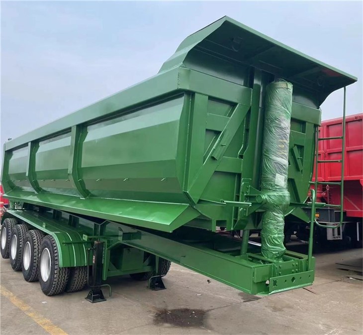 Dump truck semi trailer4